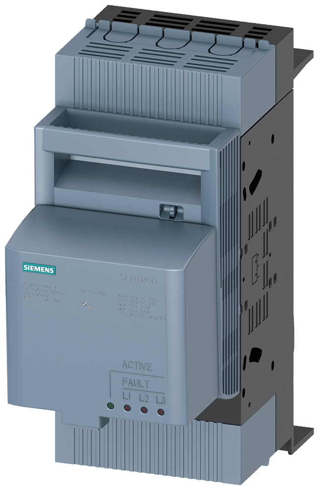 SIEMENS 3NP11231BC22 SENTRON, 3NP1 fuse switch disconnector, 3-pole, NH000, 160 A