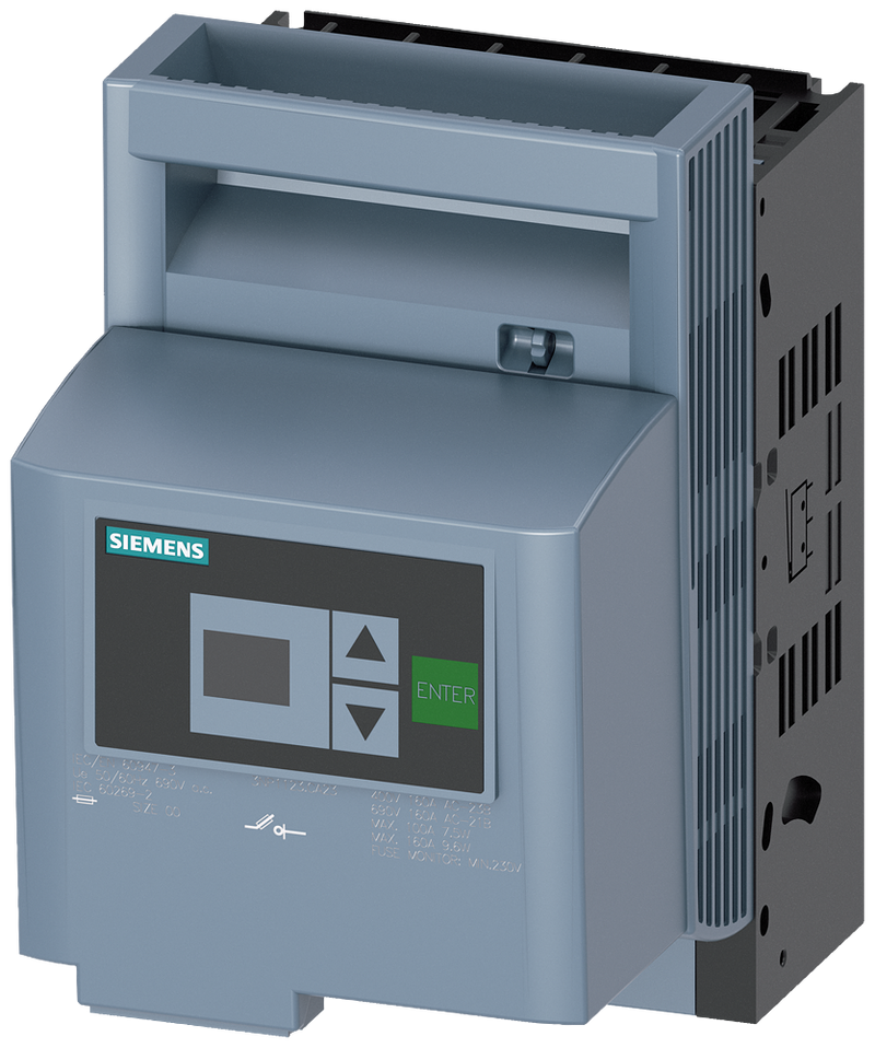 SIEMENS 3NP11231CA23 SENTRON, 3NP1 fuse switch disconnector, 3-pole, NH000, 160 A