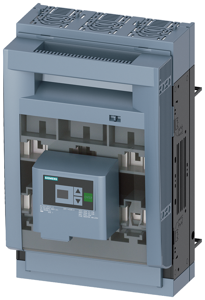 SIEMENS 3NP11431BC13 SENTRON, 3NP1 fuse switch disconnector, 3-pole, NH1, 250 A