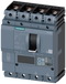 SIEMENS 3VA2010-5JP42-0AA0 circuit breaker 3VA2 IEC frame 100 breaking capacity class M Icu=55kA @ 415V 4-pole, line protection ETU550, LSI, In=100A overload protection Ir=40...