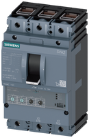 SIEMENS 3VA2140-0HM36-0AA0 circuit breaker 3VA2 IEC frame 160 breaking capacity class  E Icu=200 kA @ 415 V 3-pole, line protection ETU330,  LIG, In=40A overload protection I...