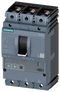 SIEMENS 3VA2216-5HL32-0AA0 circuit breaker 3VA2 IEC frame 250 breaking capacity class M Icu=55kA @ 415V 3-pole, line protection ETU320, LI, In=160A overload protection Ir=63A...