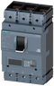 SIEMENS 3VA2463-5KQ32-0AA0 circuit breaker 3VA2 IEC frame 630 breaking capacity class M Icu=55kA @ 415V 3-pole, line protection ETU860, LSIG, In=630A overload protection Ir=2...