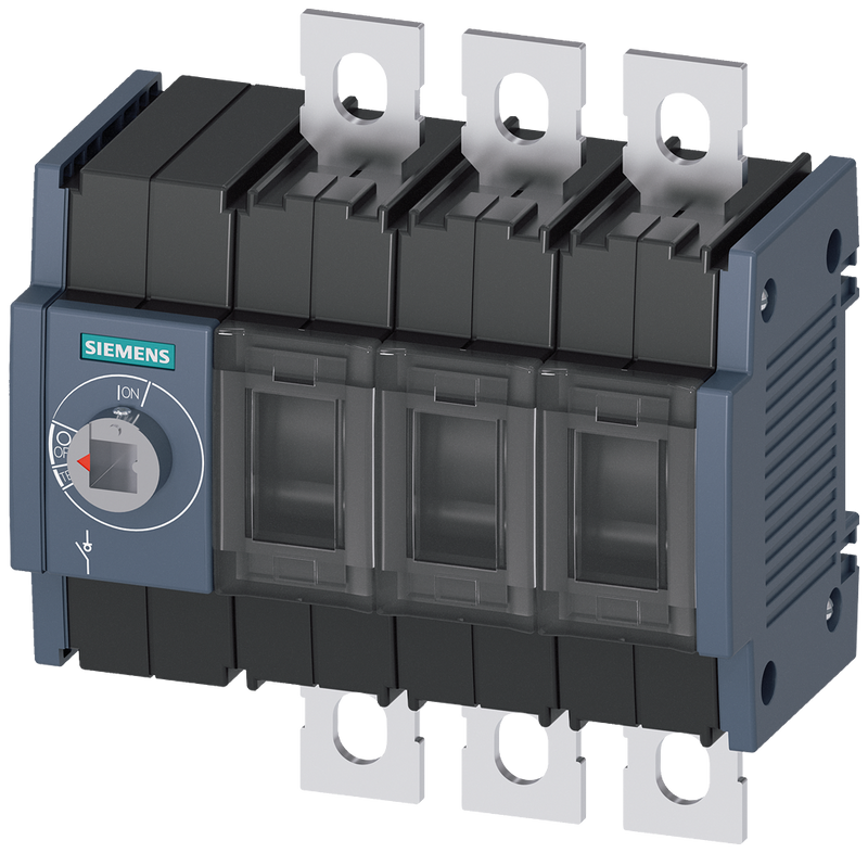 SIEMENS 3KD3630-0NE10-0 Switch disconnector 200 A, size 2, 3-pole, front operating mechanism on left, basic unit