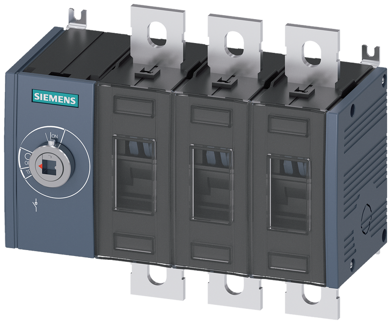 SIEMENS 3KD4230-0PE10-0 Switch disconnector 400 A, size 3, 3-pole, front operating mechanism on left, basic unit