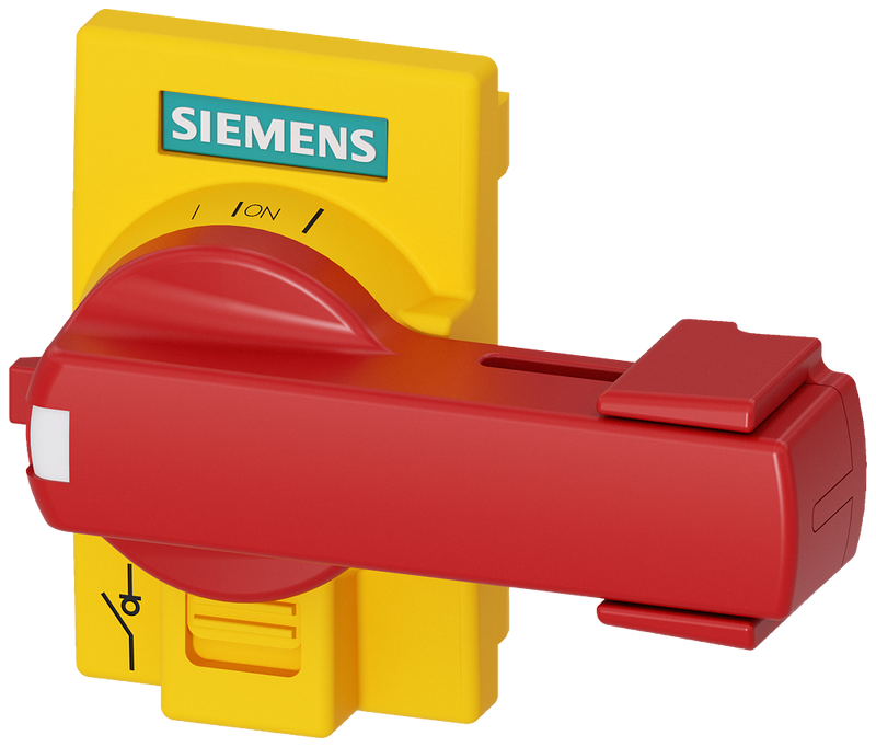 SIEMENS 3KD9101-8 Accessory for 3KD size 1 direct operating mechanism, yellow/red, flat version, can be locked