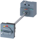SIEMENS 3VA9157-0FK21 Door-coupling rotary operating mechanism standard, IEC IP65 with door interlock, accessory for: 3VA1