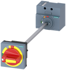 SIEMENS 3VA9157-0FK25 Door-coupling rotary operating mechanism EMERGENCY OFF, IEC IP65 with door interlock, accessory for: 3VA1