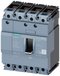 SIEMENS 3VA1116-1AA42-0AA0 Switch disconnector 3VA1 IEC frame 160 4-pole SD100, In=160 A without overload protection