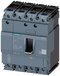 SIEMENS 3VA1080-4ED46-0AA0 Circuit breaker 3VA1 IEC frame 100 breaking capacity class S Icu=36 kA @ 415 V