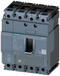 SIEMENS 3VA1110-5EE42-0AA0 Circuit breaker 3VA1 IEC frame 160 breaking capacity class M Icu=55 kA @ 415 V