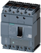 SIEMENS 3VA1140-3EE46-0AA0 Circuit breaker 3VA1 IEC frame 160 breaking capacity class N Icu=25 kA @ 415 V