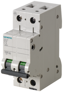 SIEMENS 5SL4250-6 Miniature circuit breaker 400 V 10 kA, 2-pole, B, 50 A