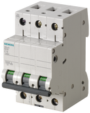 SIEMENS 5SL4310-8 Miniature circuit breaker 400 V 10 kA, 3-pole, D, 10 A