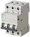 SIEMENS 5SL4310-8 Miniature circuit breaker 400 V 10 kA, 3-pole, D, 10 A