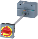 SIEMENS 3VA9257-0FK25 Door-coupling rotary operating mechanism EMERGENCY OFF, IEC IP65 with door interlock, accessory for: 3VA1