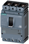 SIEMENS 3VA2125-5HK32-0AA0 circuit breaker 3VA2 IEC frame 160 breaking capacity class M Icu=55kA @ 415V 3-pole, line protection ETU340, ELISA LI, In=25A overload protection I...
