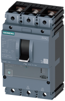 SIEMENS 3VA2163-5HK32-0AA0 circuit breaker 3VA2 IEC frame 160 breaking capacity class M Icu=55kA @ 415V 3-pole, line protection ETU340, ELISA LI, In=63A overload protection I...