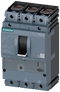 SIEMENS 3VA2163-7MS36-0AA0 circuit breaker 3VA2 IEC frame 160 breaking capacity class C Icu=110kA @ 415V 3-pole, starter protection ETU310M, I, In=63A without overload protec...