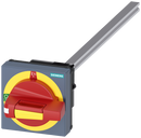 SIEMENS 8UD1171-2AF25 Door-coupling rotary operating mechanism EMERGENCY OFF, with tolerance compensation, size 75x 75, shaft 8x 8