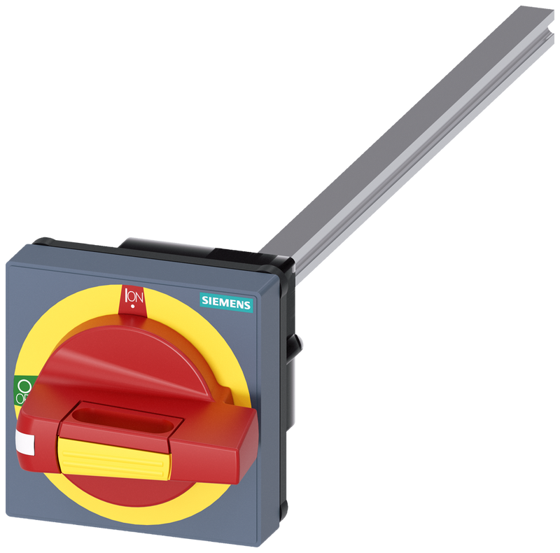 SIEMENS 8UD1171-2AF25 Door-coupling rotary operating mechanism EMERGENCY OFF, with tolerance compensation, size 75x 75, shaft 8x 8