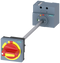 SIEMENS 3VM9117-0FK25 door-coupling rotary op. mech. emergency-off IEC IP65 with door interlock accessory for: 3VM 100/160