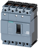SIEMENS 3VM1063-2ED42-0AA0 circuit breaker 3VM1 IEC frame 100 breaking capacity class B Icu=16kA @ 415V 4-pole, line protection TM210, FTFM, In=63A overload protection Ir=63A...