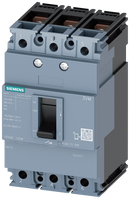 SIEMENS 3VM1080-2ED32-0AA0 circuit breaker 3VM1 IEC frame 100 breaking capacity class B Icu=16kA @ 415V 3-pole, line protection TM210, FTFM, In=80A overload protection Ir=80A...