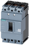 SIEMENS 3VM1063-2ED32-0AA0 circuit breaker 3VM1 IEC frame 100 breaking capacity class B Icu=16kA @ 415V 3-pole, line protection TM210, FTFM, In=63A overload protection Ir=63A...