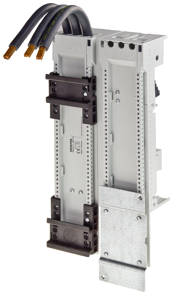 SIEMENS 8US1211-6MT10 Device adapter S2, 80 A, reversing starter AWG 4 25 mm2 150 mm 150°, length 260 mm, width 118 mm