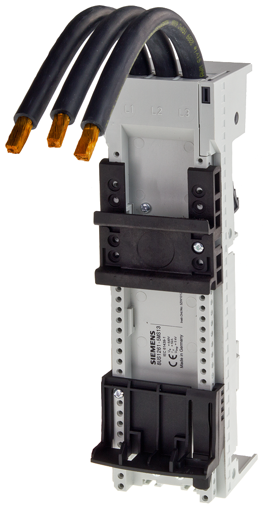 SIEMENS 8US1261-5MS13 Device adapter S2, 80 A, short AWG 4 25 mm2 150 mm 150°, length 200 mm, width 54 mm
