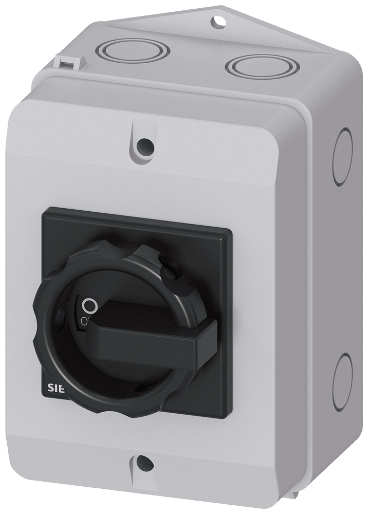 SIEMENS 3LD2064-0TB51 SENTRON, 3LD switch disconnector, main control switch, 3-pole, Iu: 16 A