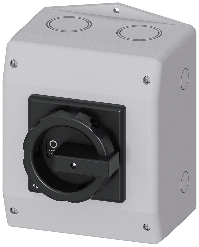 SIEMENS 3LD2165-4VD51 SENTRON, 3LD switch disconnector, main control switch, 6-pole, Iu: 25 A