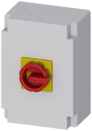 SIEMENS 3LD2766-1GP53 SENTRON, 3LD switch disconnector, emergency stop switch, 3-pole, Iu: 100 A