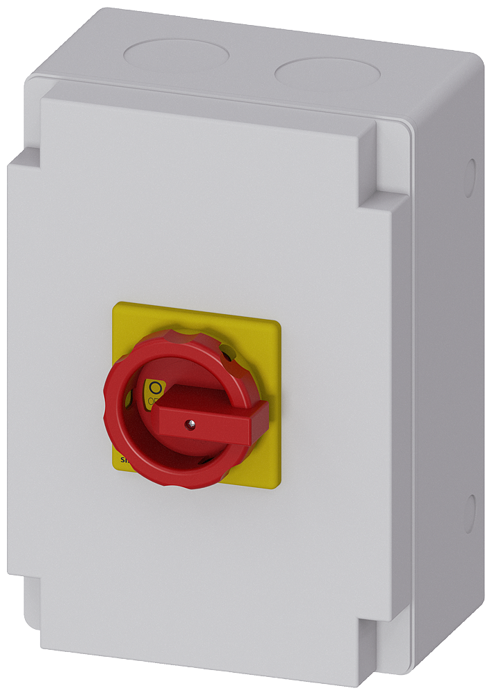 SIEMENS 3LD2766-1GP53 SENTRON, 3LD switch disconnector, emergency stop switch, 3-pole, Iu: 100 A