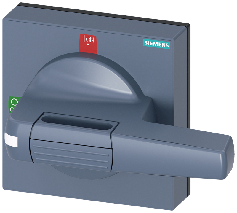 SIEMENS 8UD18412AD01 Handle with masking plate standard, size 100 x 100, for shaft 8 x 8, 0-I