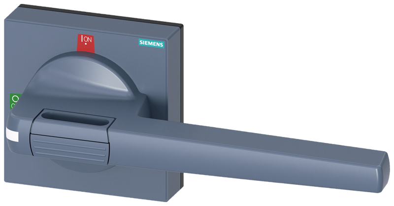 SIEMENS 8UD18614AD01 Handle with masking plate standard, size 100x 100, for shaft 12x 12, 0-I