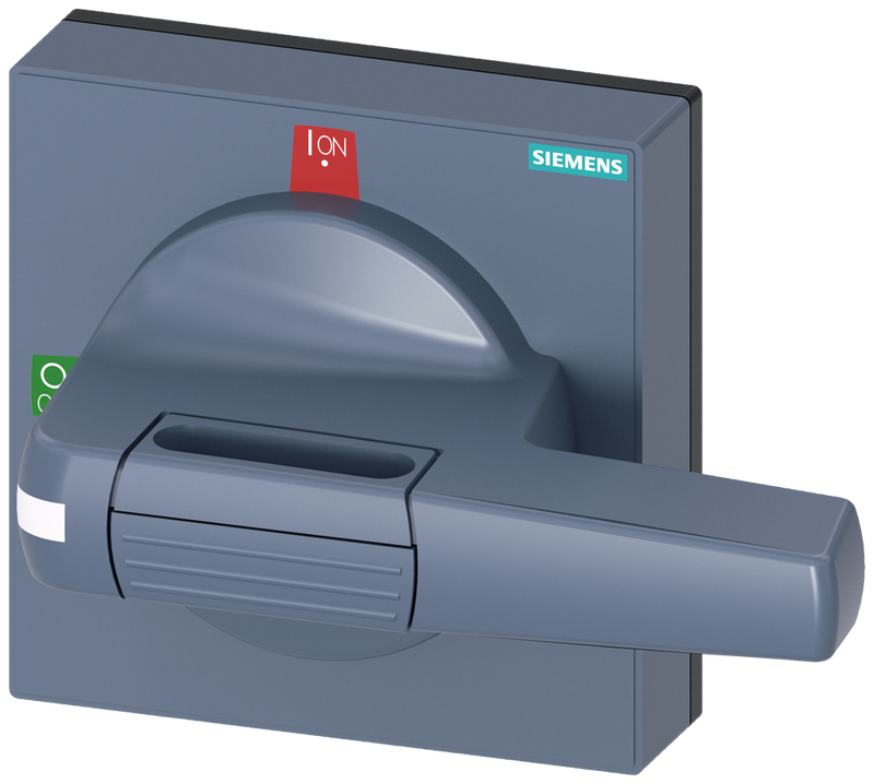 SIEMENS 8UD18412AF01 Handle with masking plate standard, size 100 x 100, for shaft 8 x 8, Test-0-I