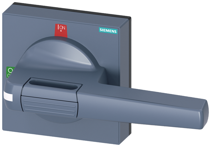 SIEMENS 8UD18513AF01 Handle with masking plate standard, size 100x 100, for shaft 10x 10, Test-0-I