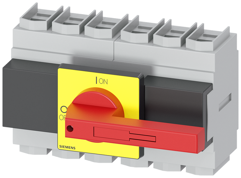 SIEMENS 3LD2305-3VK13 SENTRON, 3LD switch disconnector, EMERGENCY OFF switch, 6-pole, Iu: 160 A