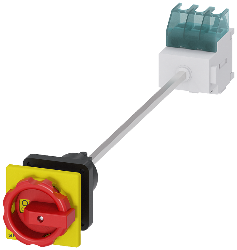 SIEMENS 3LD2144-0TK53 SENTRON, 3LD switch disconnector, EMERGENCY OFF switch, 3-pole, Iu: 25 A