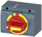 SIEMENS 3VA9277-0EK15 Front mounted rotary operator EMERG. OFF IEC IP30/40 for 3VA6 150/250 3VA5 250