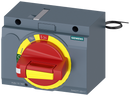 SIEMENS 3VA9277-0EK17 Front mounted rotary operator EMERG. OFF IEC IP30/40 illumination kit for 3VA6 150/250 3VA5 250