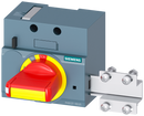 SIEMENS 3VA9137-0EK25 Front mounted rotary operator EMERG. OFF with door interlocking IEC IP30/40 for 3VA5 125