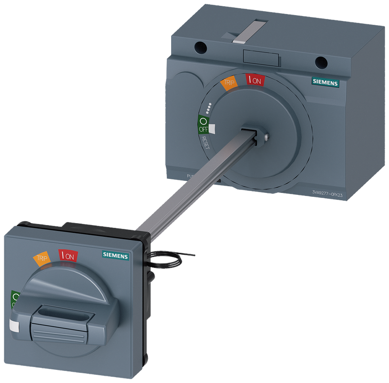 SIEMENS 3VA9277-0FK23 Door mounted rotary operator standard IEC IP65 for 3VA6 150/250 3VA5 250