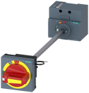 SIEMENS 3VA9137-0FK27 Door mounted rotary operator EMERG. OFF IEC IP65 with door interlocking for 3VA5 125