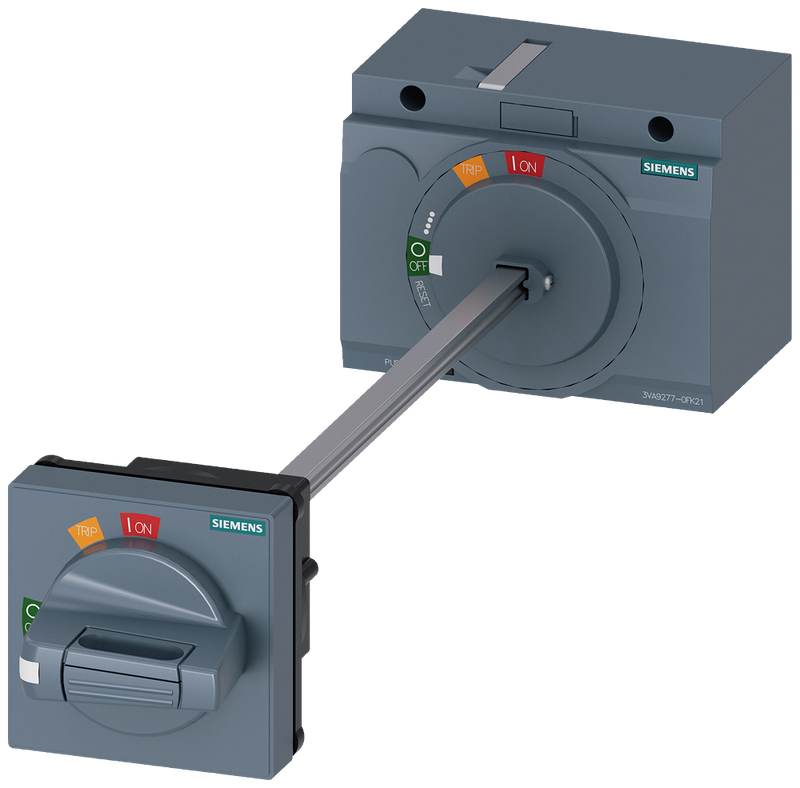 SIEMENS 3VA9277-0FK21 Door mounted rotary operator standard IEC IP65 for 3VA6 150/250 3VA5 250