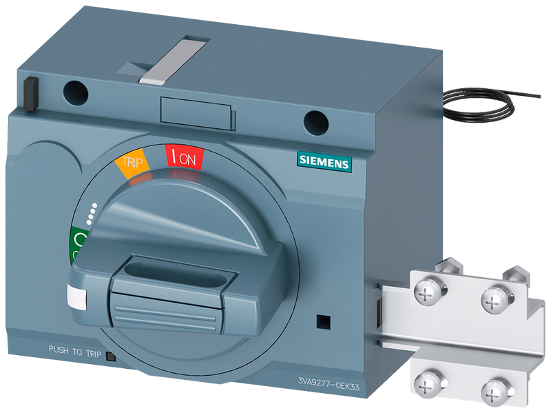 SIEMENS 3VA9277-0EK33 Front mounted rotary operator standard IP30 NEMA type 1,.. for 3VA6 150/250 3VA5 250