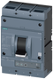 SIEMENS 3VA2510-6HL32-0AA0 circuit breaker 3VA2 IEC frame 1000 breaking capacity class H Icu=85kA @ 415V 3-pole, line protection ETU320, LI, In=1000A overload protection Ir=4...