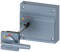 SIEMENS 3VA9687-0FK23 Door-coupling rotary operating mechanism standard, IEC IP65 with door interlock, illumination kit